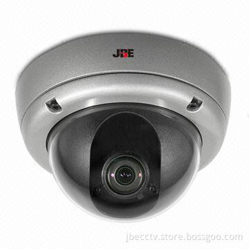 1,000TVL CCTV Dome Camera with 1/3-inch CMOS Image Sensor, Metal Housing
